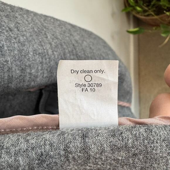 J.Crew Wool 10 Tall M L Benny Double Breasted Blazer Unstructured Gray Unlined - Picture 5 of 16